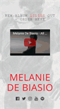 Mobile Screenshot of melaniedebiasio.com